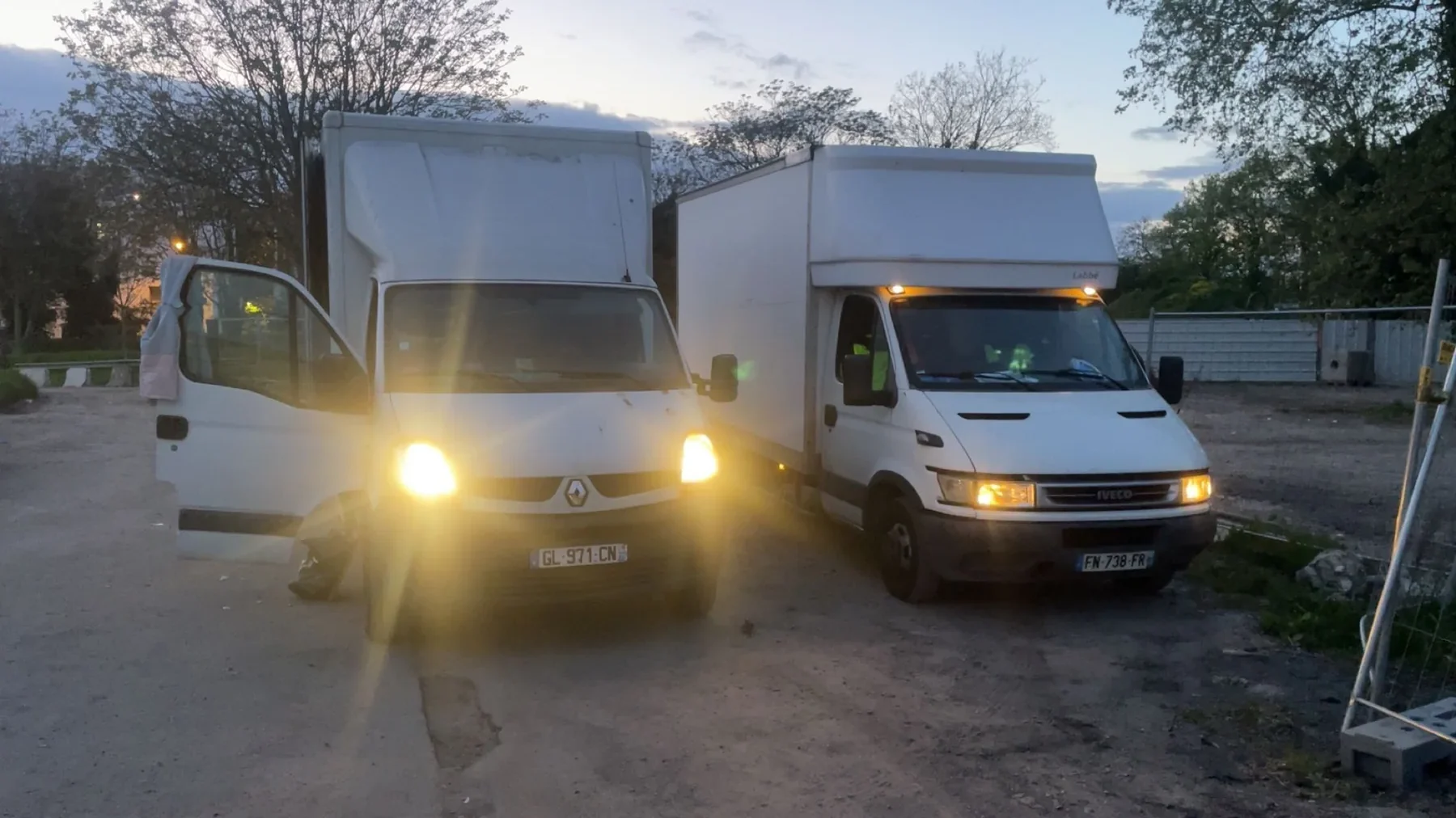 Véhicules photographiés en intervention par AS Transports